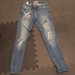 destroyed denim!